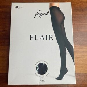 Fogal small black pantyhose (Flair)